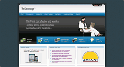Desktop Screenshot of netleverage.com